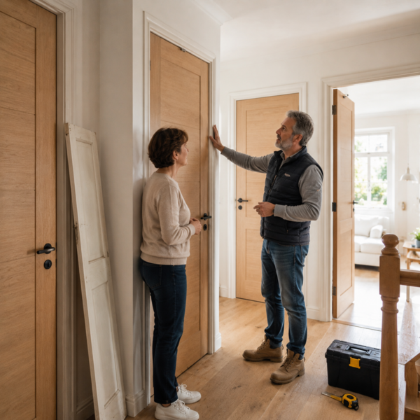 Des portes neuves sans tout démolir