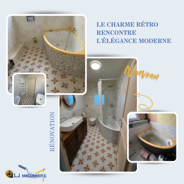 Une baignoire en S devient œuvre