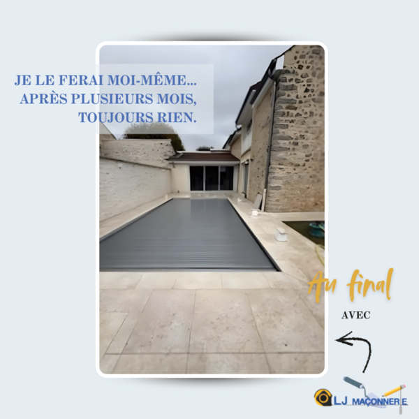 Autour de la piscine sans stress